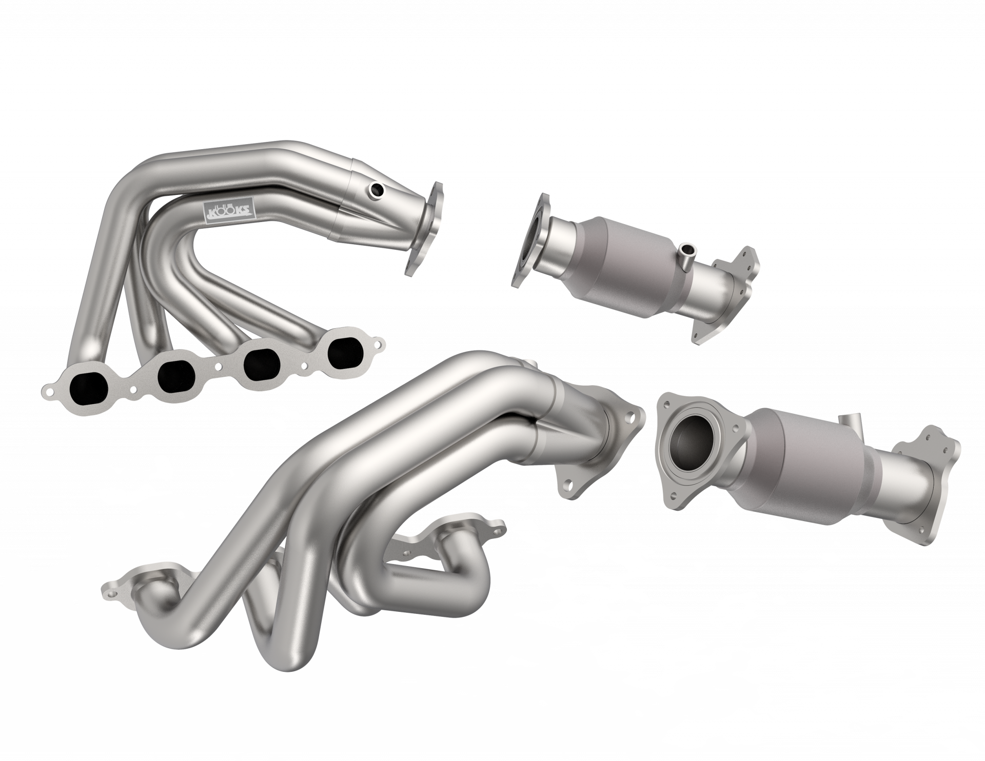 C8 Super Street Series Headers and Connection Pipes