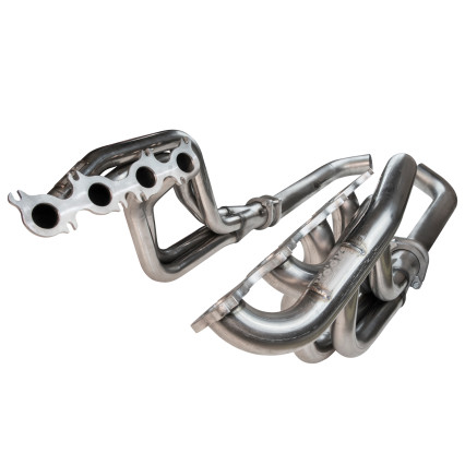 1-3/4" Stainless Header & Comp. Only Conn. Kit. 2015-2019 RHD Mustang GT 5.0L