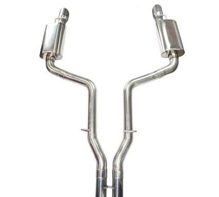 3" SS Race Exhaust. 2005-2010 LX Platform 6.1L. (Requires Full 3" connections)