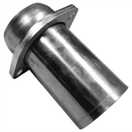 Stainless Steel 3" Male Portion of Ball and Socket with Flange