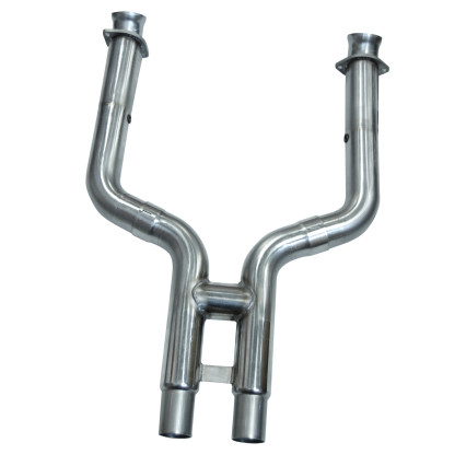 3" x 2-1/2" SS Competition Only H-Pipe.  2005-2010 Mustang GT 4.6L 3V.