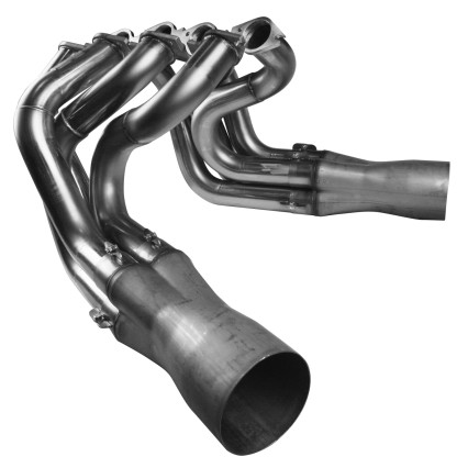 2-1/8" x 2-1/4" x 4" Stainless Steel Headers w/Venturi Collectors.