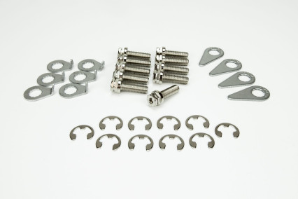 Stage 8 Header Bolt Kit - 10) M8 - 1.25 x 25mm Bolts and Locking Hardware.