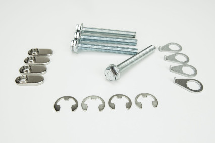 Stage 8 Ball and Socket Bolt Kit. Includes 4) Bolts and Locking Hardware.